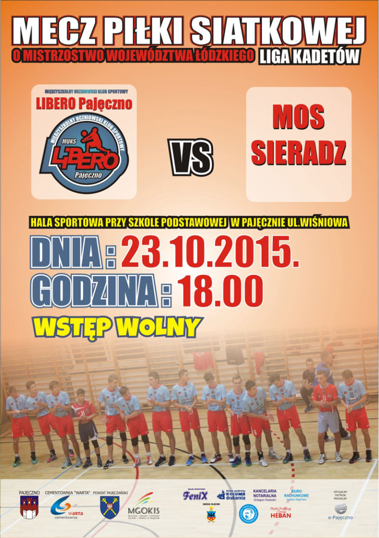 Libero zmierzy się z MOS Sieradz