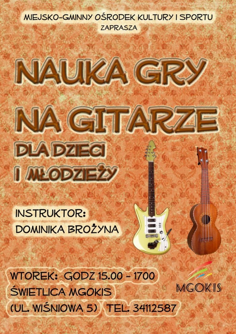 Nauka gry na gitarze