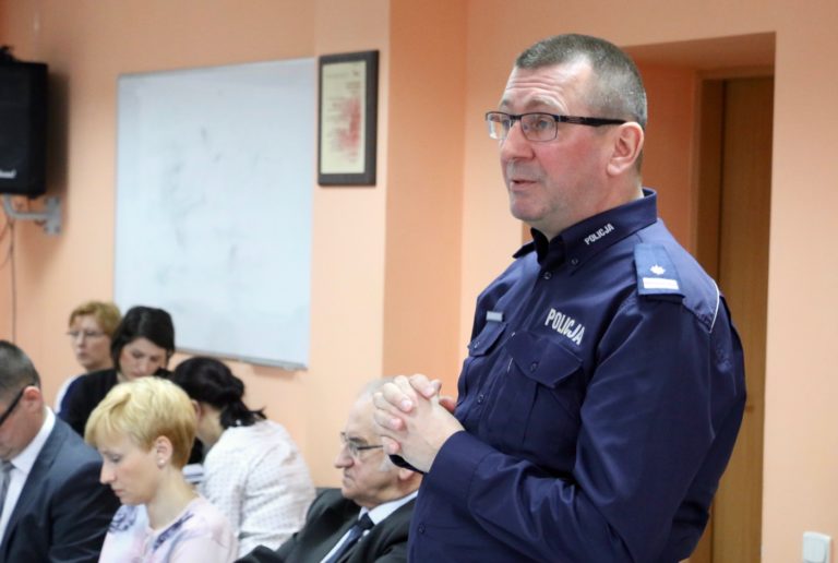 Mniej przestępstw kryminalnych w powiecie. Komendant podsumował rok 2015 [WIDEO]