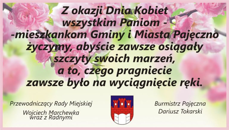 Życzenia z okazji Dnia Kobiet