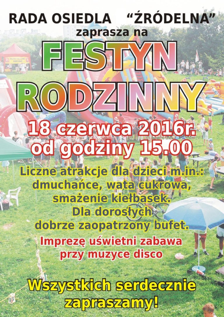 Festyn na Osiedlu Źródelna
