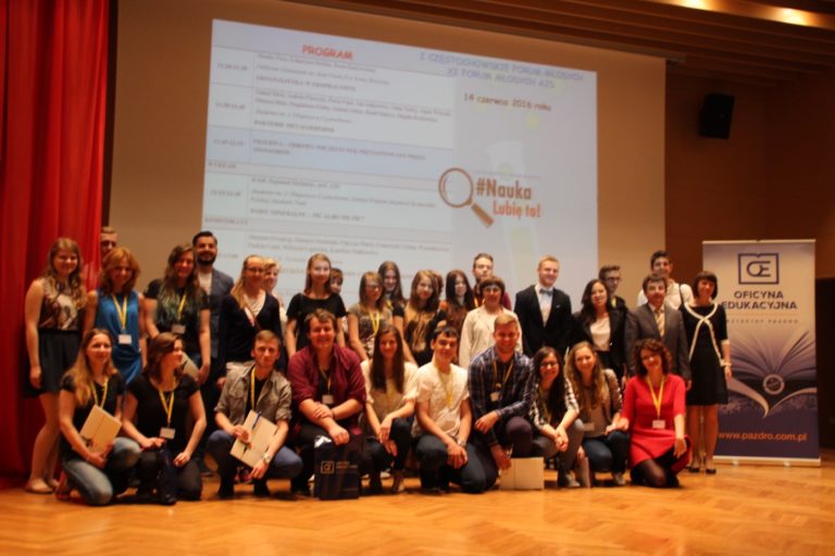 Uczniowie z powiatu pajęczańskiego na konferencji FORUM MŁODYCH