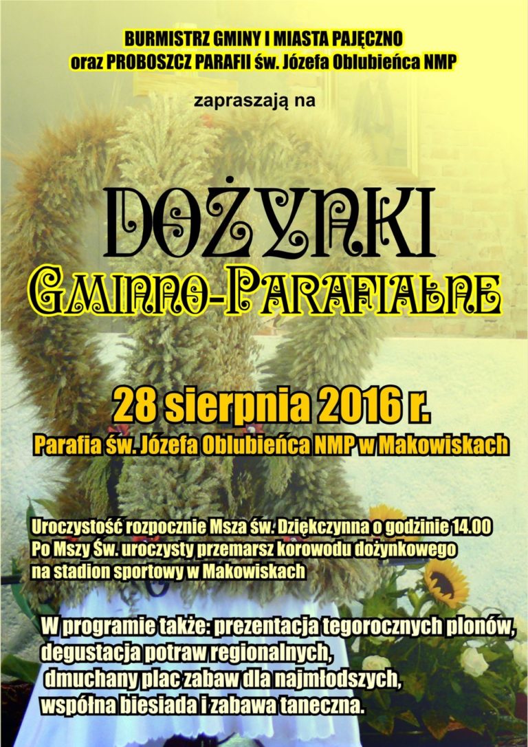 Dożynki Gminno-Parafialne w Makowiskach