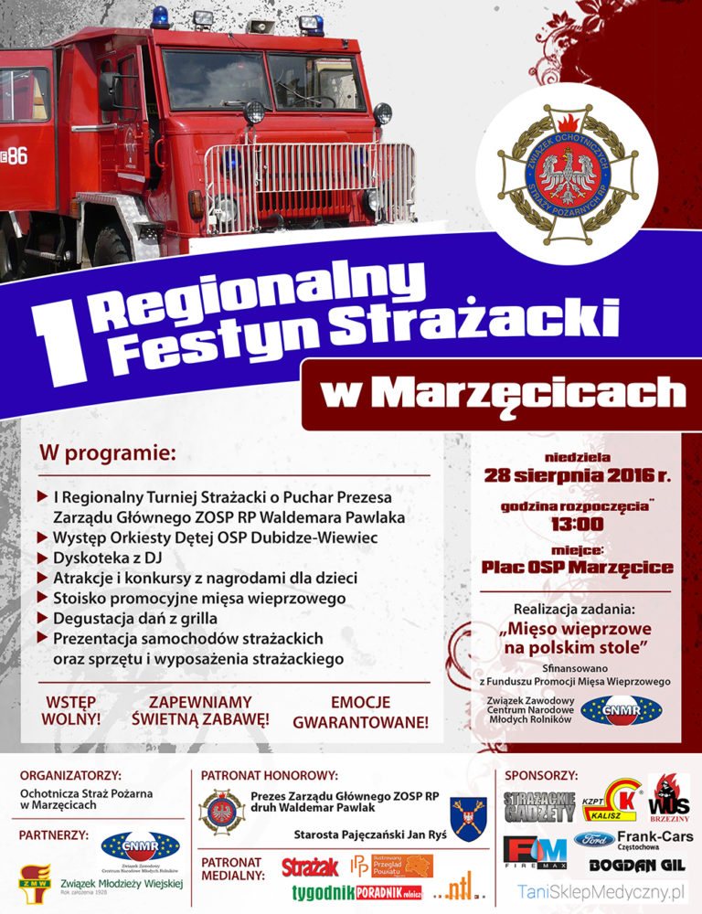 I Regionalny Festyn Strażacki w Marzęcicach
