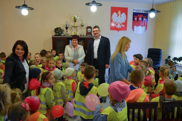 Przedszkolaki z wizytą u burmistrza