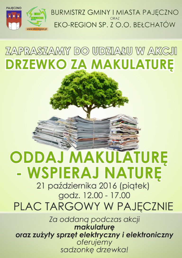 Drzewko za makulaturę