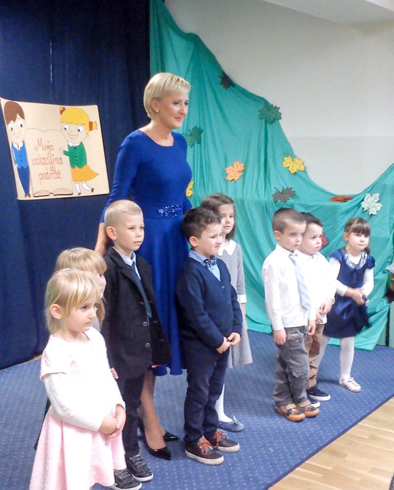 Szymon Bednarek odebrał nagrodę z rąk Pierwszej Damy