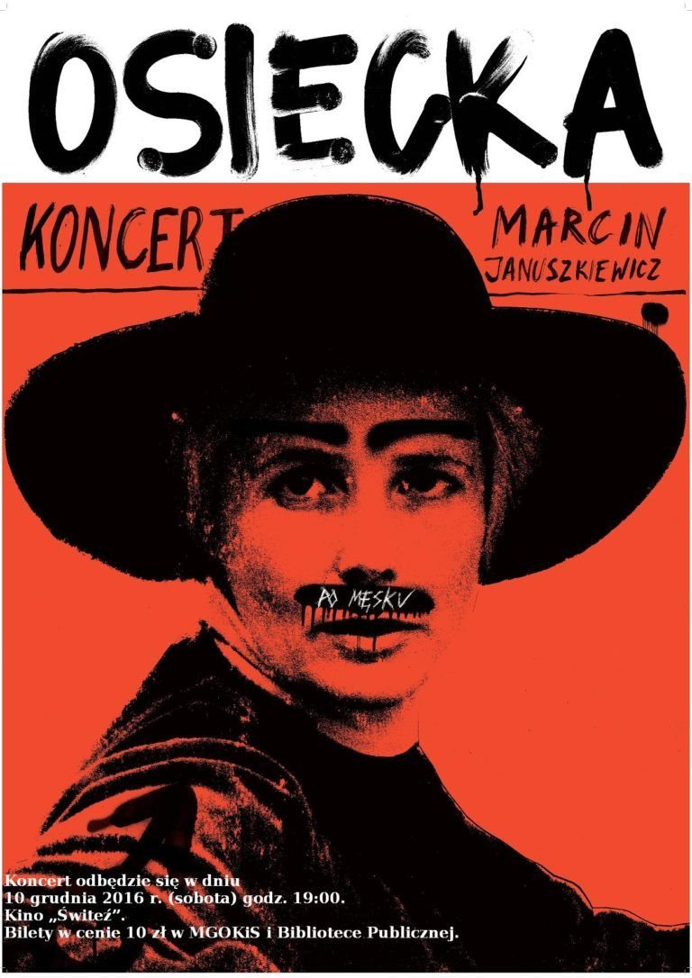 „Agnieszka Osiecka – po męsku” – recital Marcina Januszkiewicza
