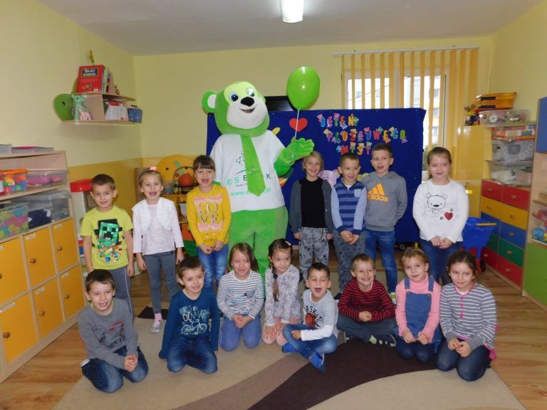 Pluszaki odwiedziły przedszkole