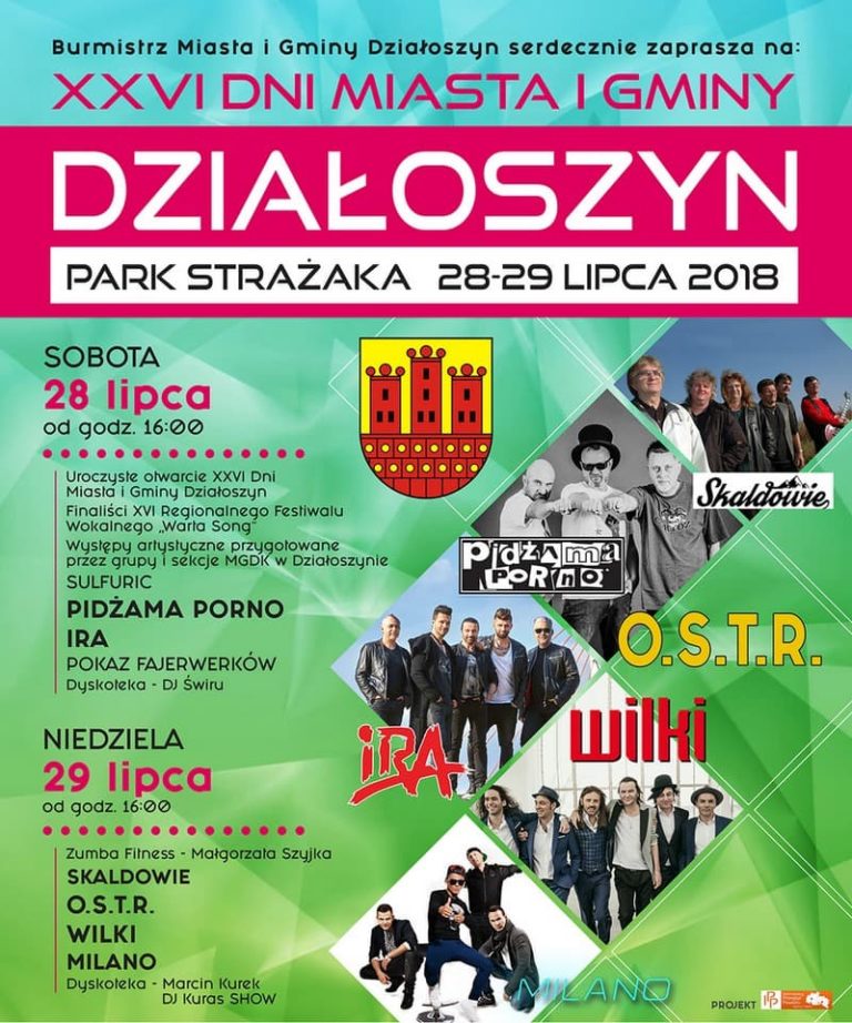 Dni Działoszyna 2018 – program