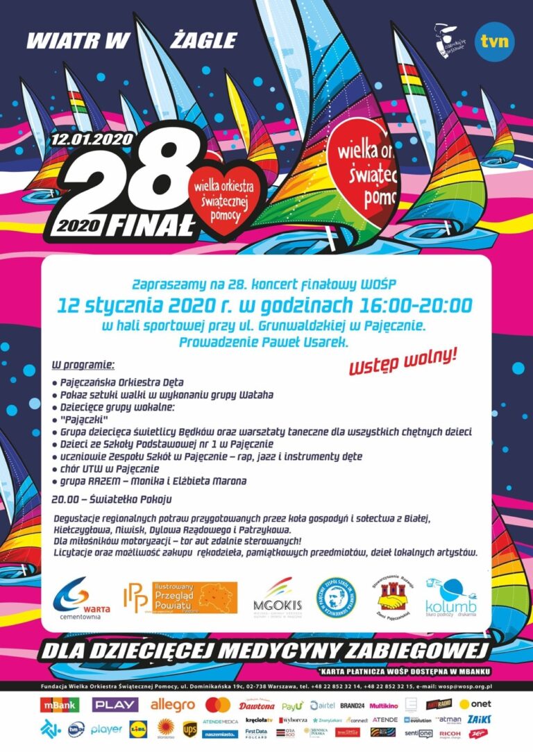 28 Finał WOŚP w Pajęcznie