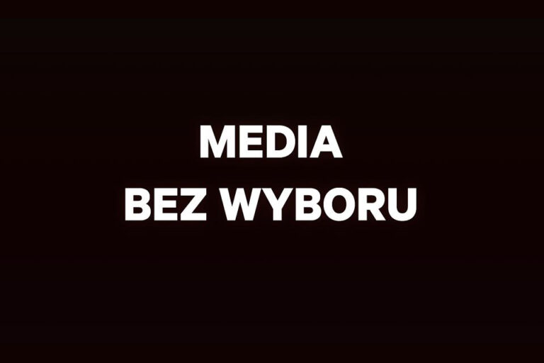 Media bez wyboru. Strajk mediów w Polsce