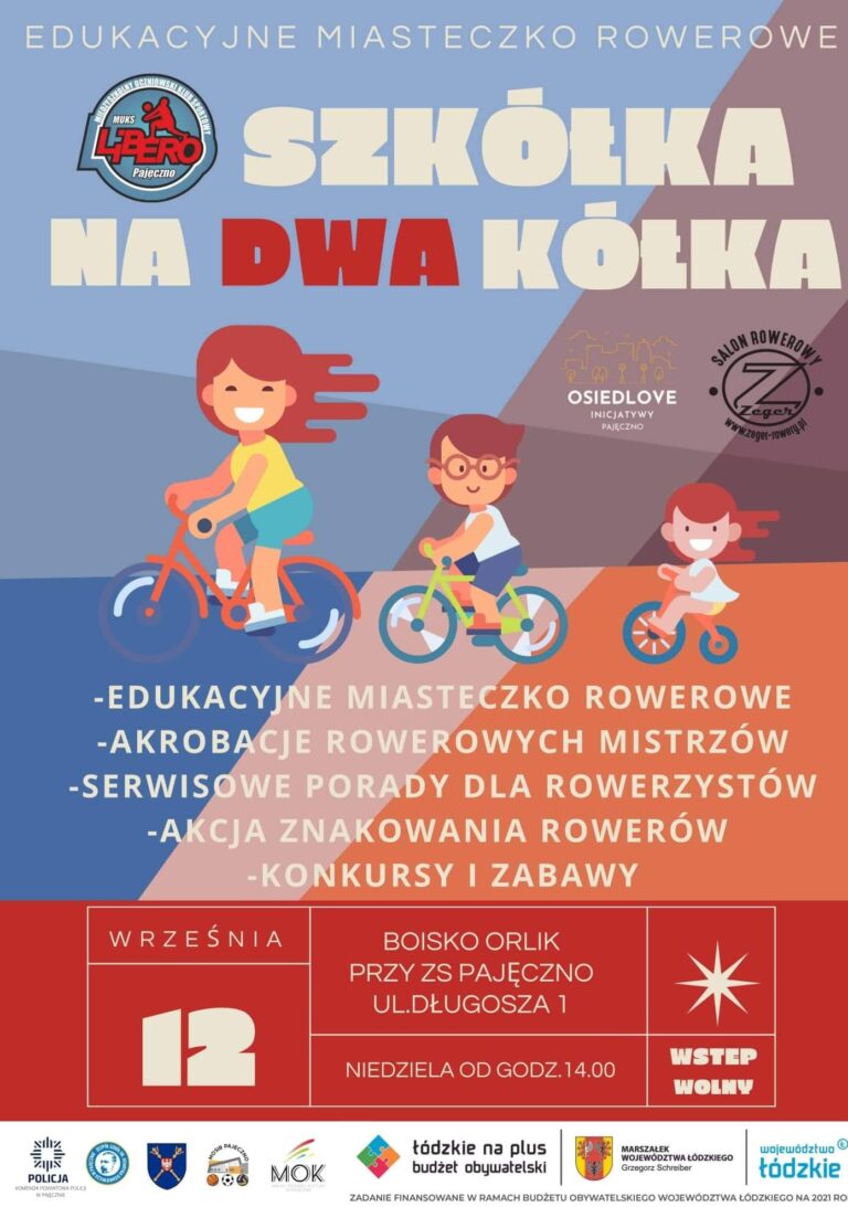 Moc rowerowych atrakcji – SZKÓŁKA NA DWA KÓŁKA