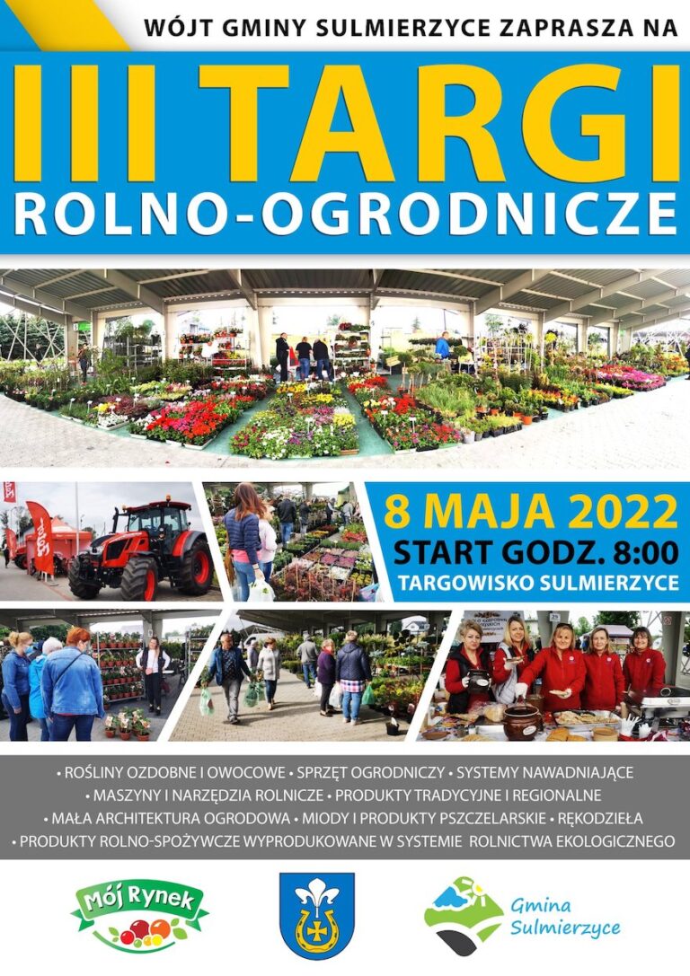 III Targi Rolno-Ogrodnicze w Sulmierzycach