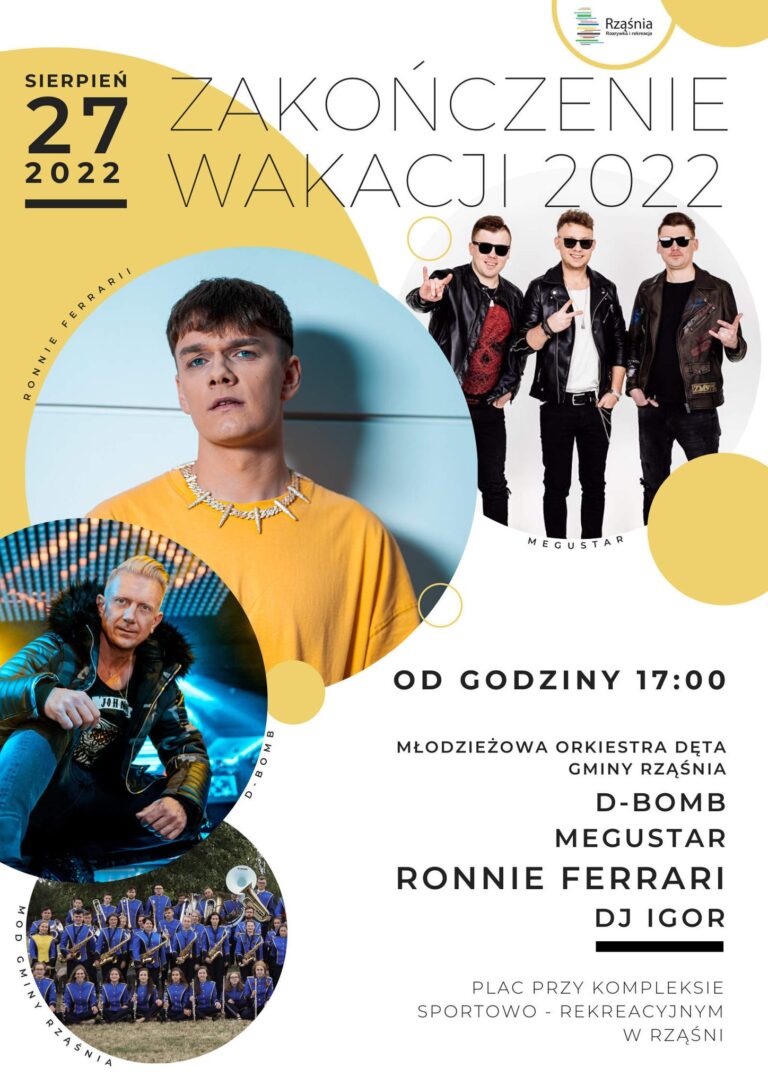 Zakończenie wakacji w Rząśni