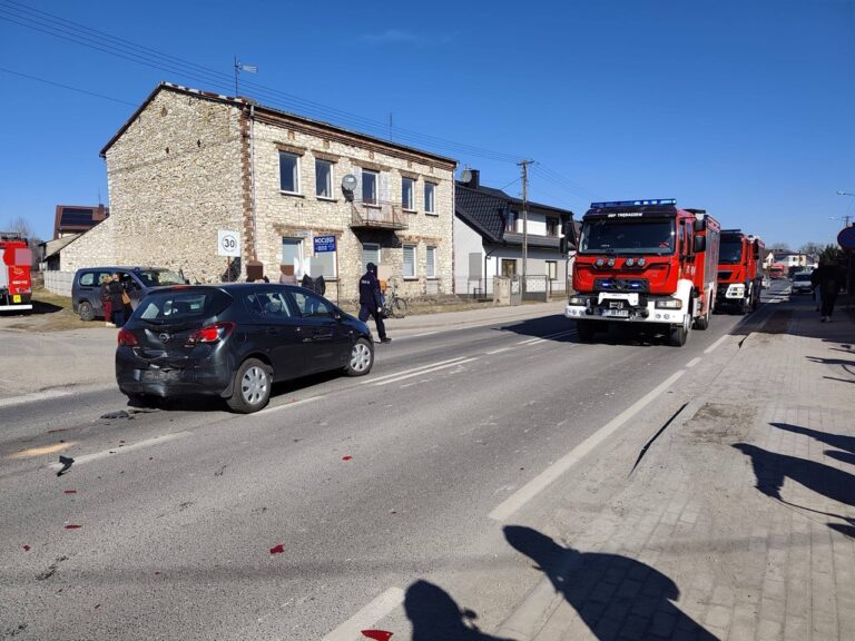 Kolizja w Trębaczewie