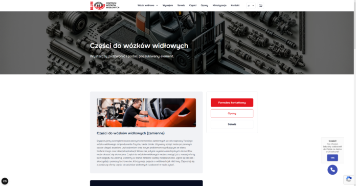 Części do wózków widłowych - Centrum Wózków Widłowych BLUM