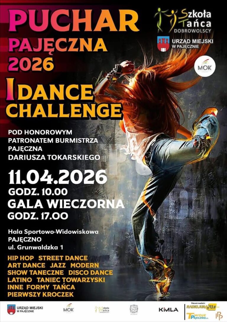 Turniej tańca – Puchar Pajęczna 2026