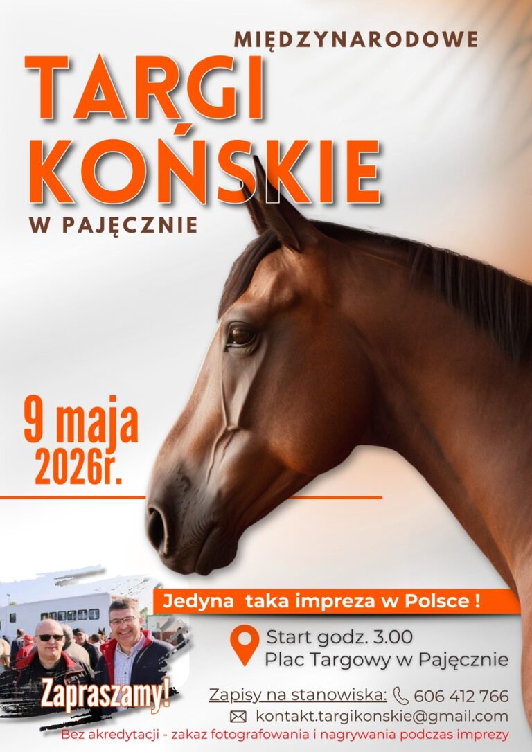 Międzynarodowe Targi Końskie w Pajęcznie