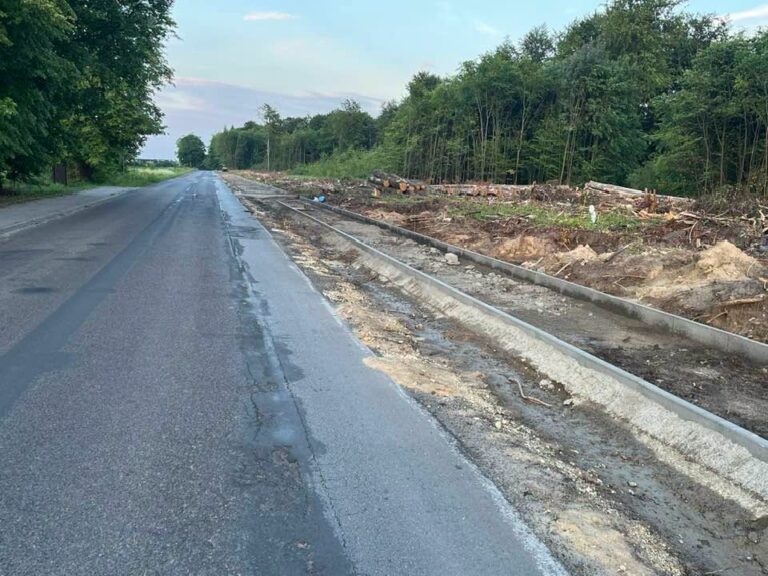Budowa ścieżki rowerowej Pajęczno – Siedlec na finiszu