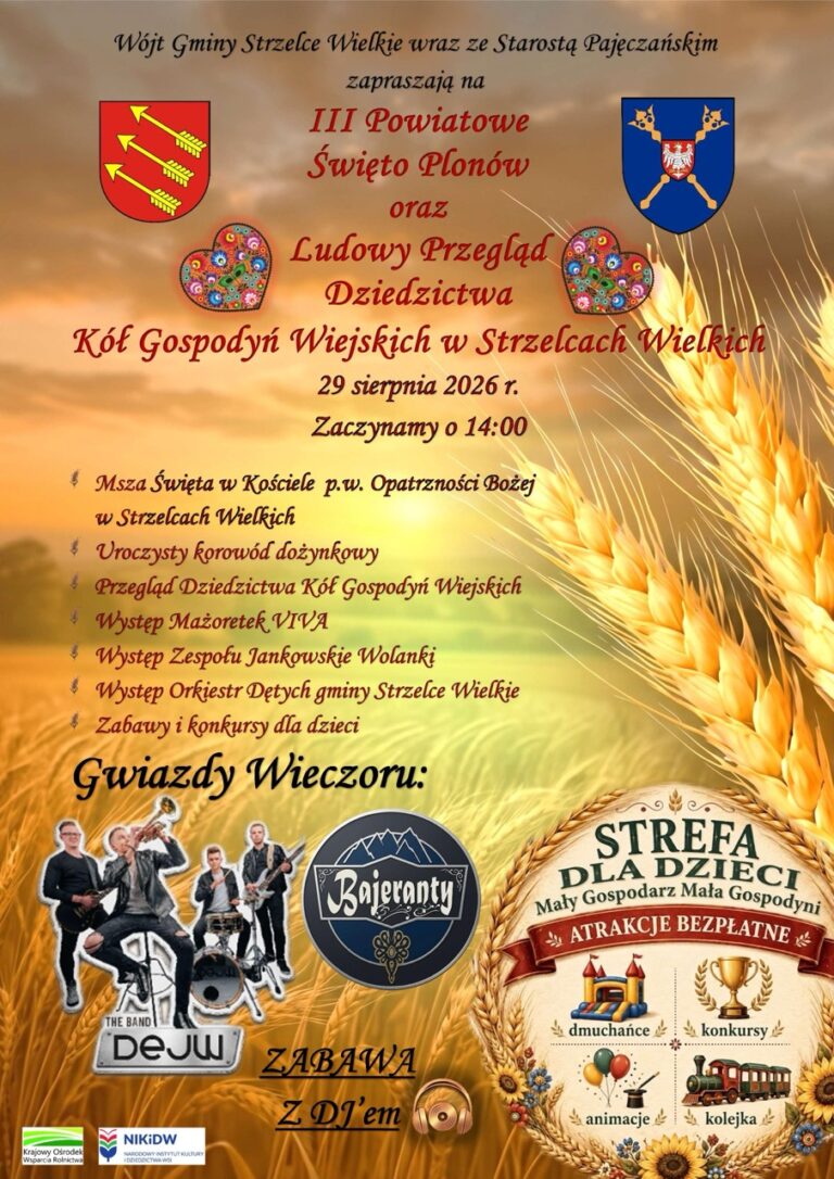 III Powiatowe Święto Plonów w Strzelcach Wielkich